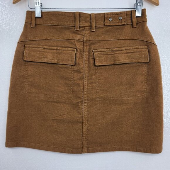 Prana Mini A-Line Nikit Shirt Walnut Size 4 NEW - Picture 7 of 13